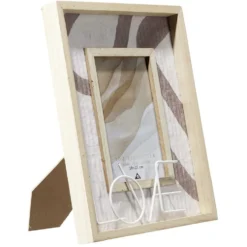 Cadre rectangulaire 21x26cm inscription LOVE en bois pour photo 10x15cm