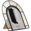 Cadre rotin marron 22x21cm