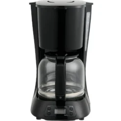 Cafetière programmable Homday noire 1,5L