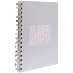Cahier à spirales message A5 140 pages