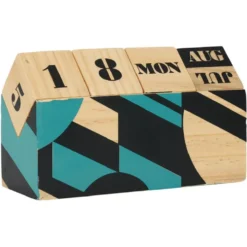 Calendrier perpétuel bois