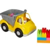 Camion benne et blocs de construction