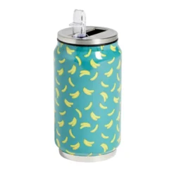Canette isotherme 260ml inox Ø6,5xH13,5cm - 4 modèles