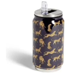 Canette isotherme 260ml inox Ø6,5xH13,5cm - 4 modèles