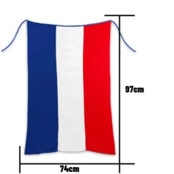 Cape Cocorico bleu blanc rouge 74x97cm
