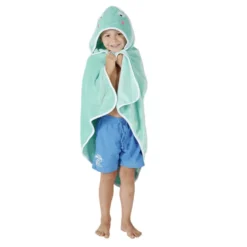 Cape de bain enfant design animaux