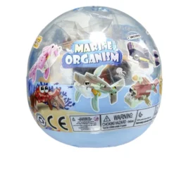Capsule oeuf animal à construire Ø6,5cm (3 modèles)