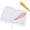 Carnet avec bloc-notes arc-en-ciel 80 feuilles