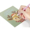 Carte de Noël à créer broderie diamant x4