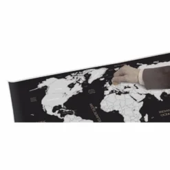 Carte du monde à gratter
