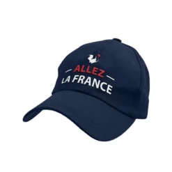 Casquette Cocorico adulte Allez la France bleu