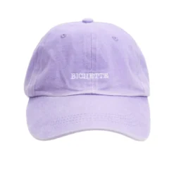 Casquette délavée avec motif brodé 27,5x18,xH10cm (4 modèles)