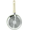 Casserole revêtement céramique vert olive poignée effet bois Ø18cm tous feux