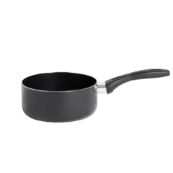 Casserole tous feux sauf induction aluminium noir Ø16cm