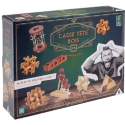 Casse tête en bois x8