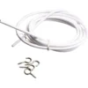 Câble gaine blanc 2m