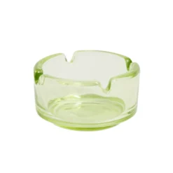 Cendrier en verre Ø7,2xH3,6cm - 6 modèles
