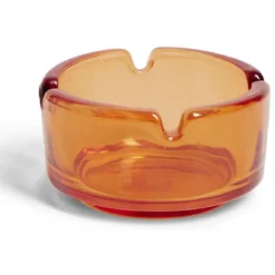 Cendrier en verre Ø7,2xH3,6cm - 6 modèles