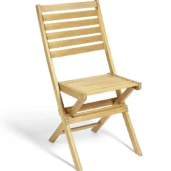 Chaise de jardin Bali pliante marron H87cm