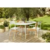Chaise de jardin Faro empilable terracotta 48x52xH82cm