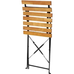 Chaise de jardin pliante Bali métal bois