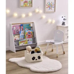 Chaise enfant bois blanc 28x28xH50