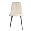 Chaise Joseph noir et gris L45xP54XH89cm