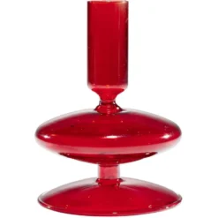 Chandelier en verre coloré