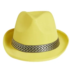 Chapeau fantaisie polyester flashy