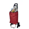 Chariot de course 3 roues rouge 35x26xH89cm