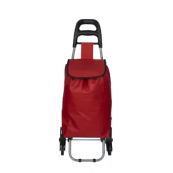 Chariot de course 3 roues rouge 35x26xH89cm