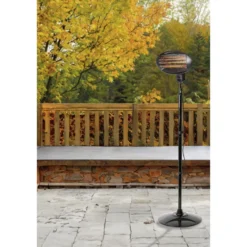 Chauffage extérieur sur pied ajustable 160-210cm Homday
