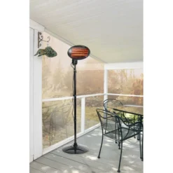 Chauffage extérieur sur pied ajustable 160-210cm Homday
