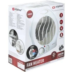Chauffage soufflant Homday blanc 2000W