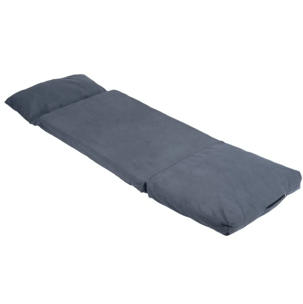 Chauffeuse pliante First grise 220x75xH12cm