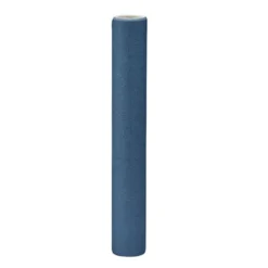 Chemin de table bleu canard effet tissu papier voie sèche 4,8 m