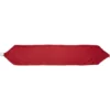 Chemin de table design bonnet de Noël rouge et pompon blanc