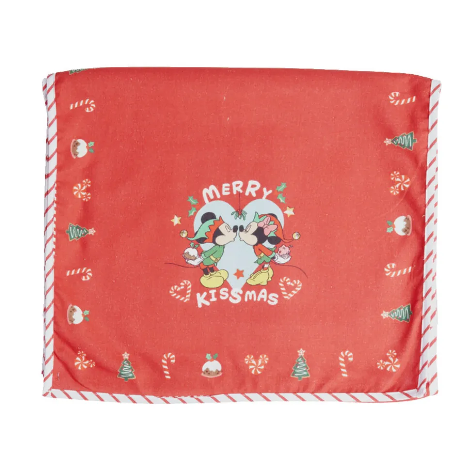 Chemin de table Disney Mickey Minnie rouge 45x295cm