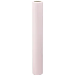 Chemin de table rose pâle effet tissu papier voie sèche L 4,8 m
