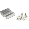 Clip mural accroche néon blanc chaud x6
