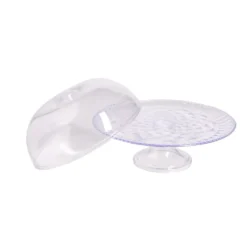 Cloche pour gâteau avec support sur pied Ø30xH18cm