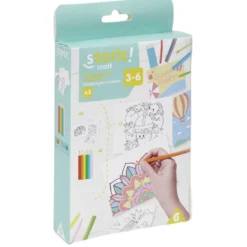 Coffret activité créative 3à6ans (4 modèles)