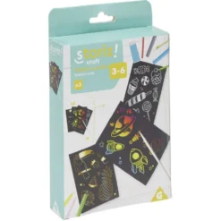 Coffret activité créative 3à6ans (4 modèles)