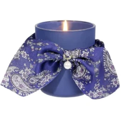 Coffret bougie + chouchou imprimé bandana
