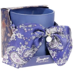 Coffret bougie + chouchou imprimé bandana