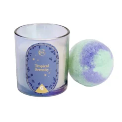 Coffret bougie x1 et bombe de bain x1 - 3 modèles
