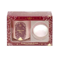 Coffret bougie x1 et bombe de bain x1 - 3 modèles
