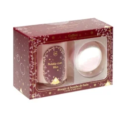 Coffret bougie x1 et bombe de bain x1 - 3 modèles