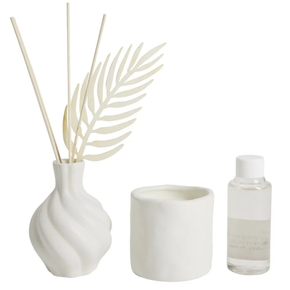 Coffret senteur bougie diffuseur et recharge (3 modèles)