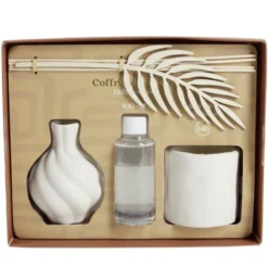 Coffret senteur bougie diffuseur et recharge (3 modèles)